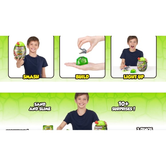 AMAZON ~Smashers Mini Jurassic Light Up Dino Egg (NEW) - Picture 4 of 10